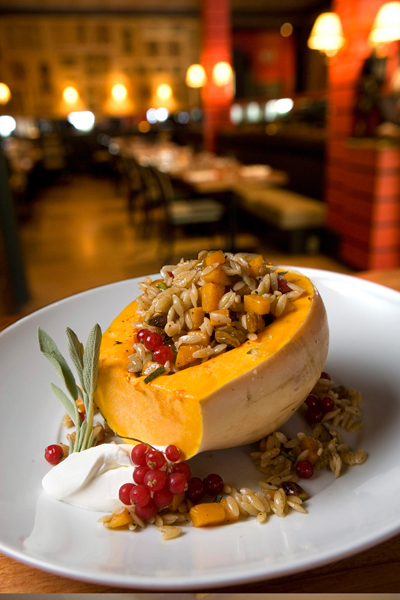 Enjoy stuffed squash for half price, if you eat late and in a big party. (Photo courtesy of John Benson) Enjoy stuffed squash for half price, if you eat late and in a big party. (Photo courtesy of John Benson)