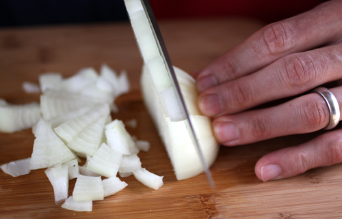 A pile of diced onions in a whole lot less time.