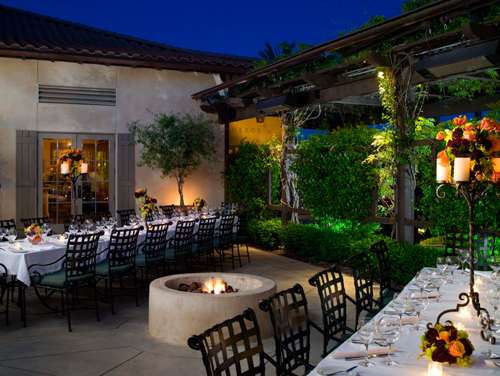 Cozy up to the Carneros Bistro's fire pits. Cozy up to the Carneros Bistro's fire pits. (Photo courtesy of the Carneros Bistro & Bar)