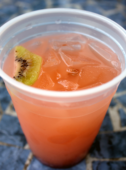 Refresh with an aqua fresca.