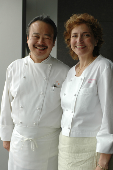Husband and wife, chefs Hiro Sone and Lissa Doumani, of Ame in San Francisco. (Photo courtesy of Ame)