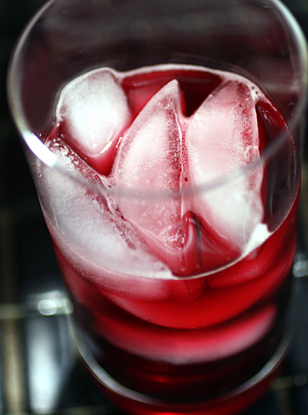 A thirst-quencher flavored with lovely hibiscus flowers.