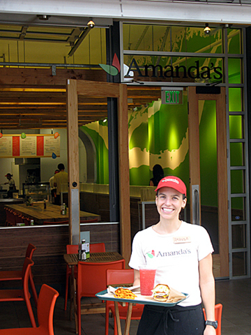 Amanda's Feel Good Fresh Food Restaurant celebrates its first anniversary. (Photo courtesy of the restaurant.)