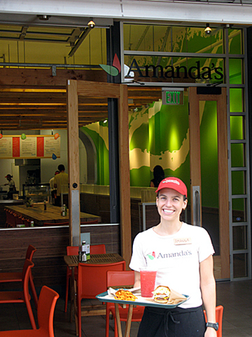 Amanda's Feel Good Fresh Food Restaurant celebrates its first anniversary. (Photo courtesy of the restaurant.) Amanda's Feel Good Fresh Food Restaurant celebrates its first anniversary. (Photo courtesy of the restaurant.)