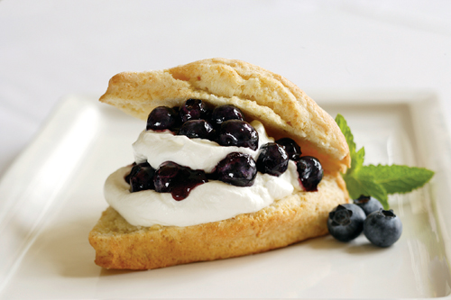 Blueberry shortcake for a good cause. (Photo courtesy of McCormick & Kuleto's) Blueberry shortcake for a good cause. (Photo courtesy of McCormick & Kuleto's)