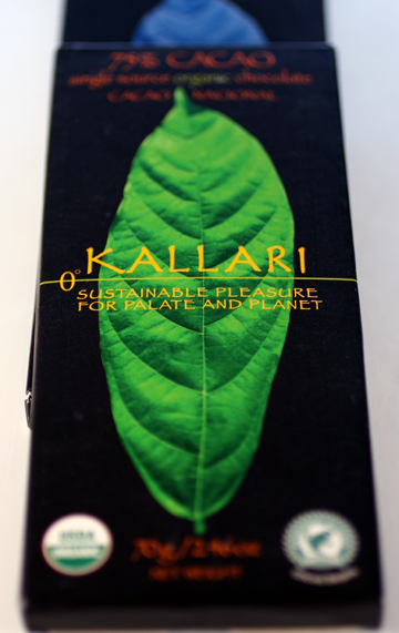 Chocolate that helps farmers in the Amazonian rainforests.