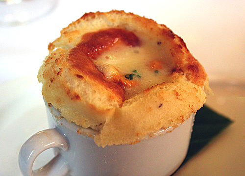 A signature souffle to swoon over.
