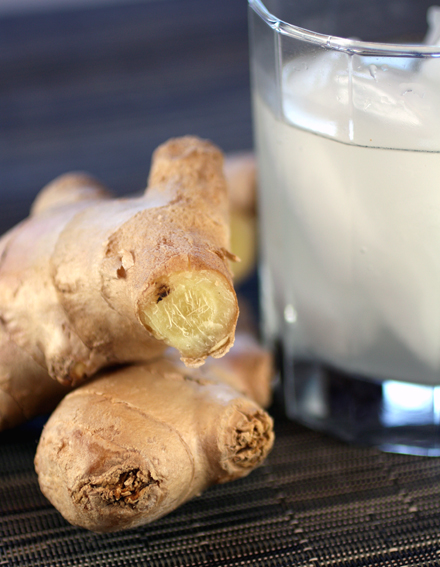 The taste of hot-sweet fresh ginger in a bubbly beverage.