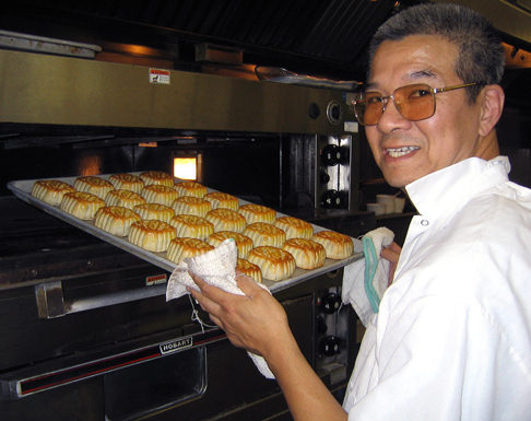 Fresh mooncakes at Ming's. (Photo courtesy of Ming's Chinese Cuisine & Bar)