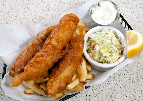 Yankee Pier's fish & chips. (Photo courtesy of the restaurant)