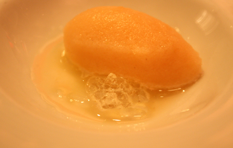 Real wasabi is the secret ingredient in this sorbet. Real wasabi is the secret ingredient in this sorbet.