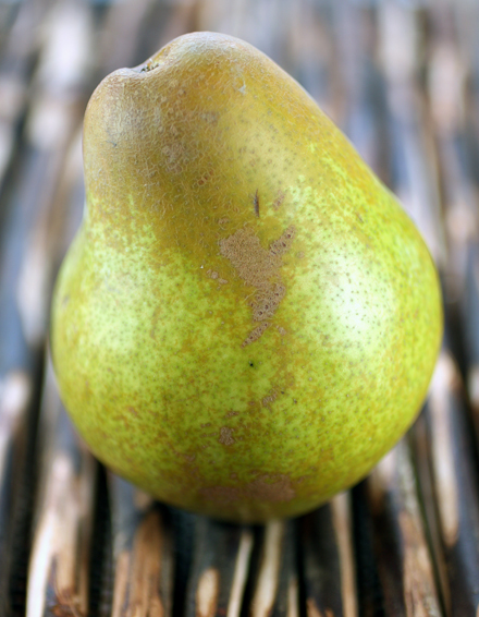 The wonderfully honey-like Warren pear.
