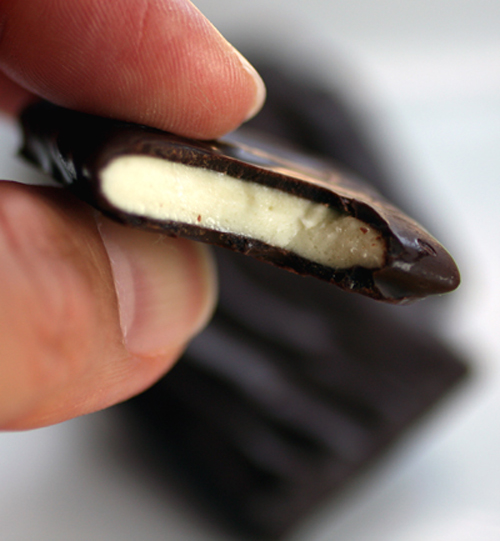 Find crunchy, airy honeycomb candy inside. Find crunchy, airy honeycomb candy inside.