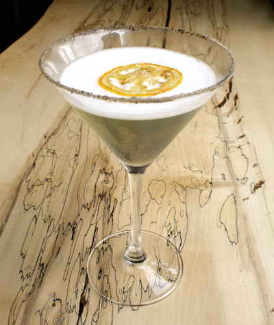 The "Golden Gate Mary'' cocktail at the St. Regis in San Francisco. (Photo courtesy of Chef Hiro Sone)