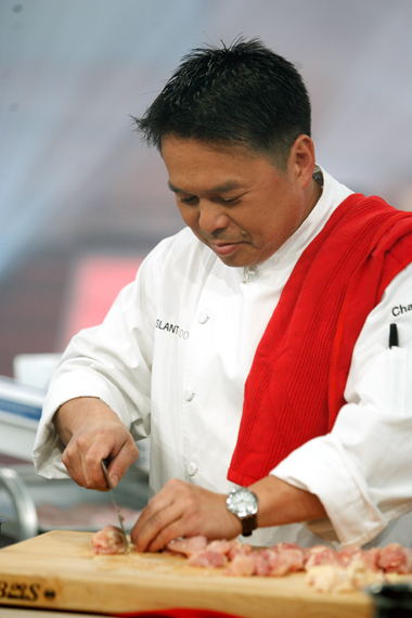 Charles Phan battles on "Iron Chef America'' this Sunday. (Photo courtesy of the Food Network)