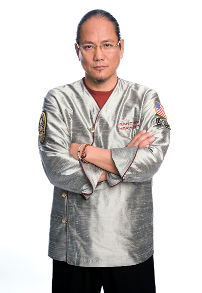 A trim Chef Masaharu Morimoto. (Photo courtesy of the Food Network)