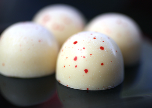 Candy cane white chocolate truffles Candy cane white chocolate truffles