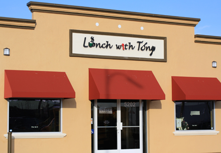 Have lunch at Lunch with Tony. Have lunch at Lunch with Tony.