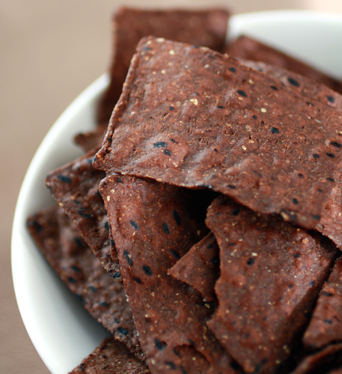 Chocolate tortilla chips. Yes, you read that correctly.