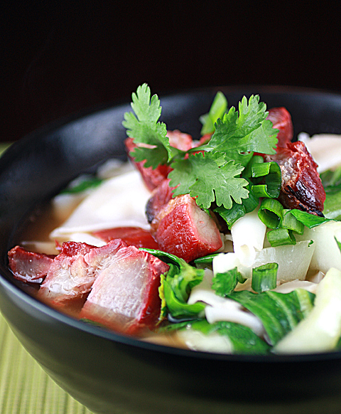 A bowl of noodles that represents both the simple and the hard in life.