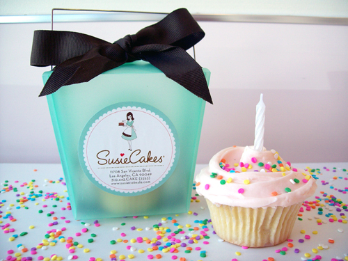 Ten cupcakes sold on opening day at SusieCakes will hold a special surprise. (Photo courtesy of SusieCakes)