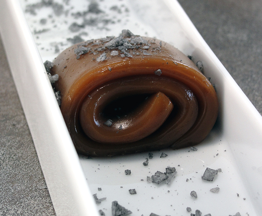 Sticky caramel with volcanic sea salt. (Photo courtesy of Tell Tale Preserve Company) Sticky caramel with volcanic sea salt. (Photo courtesy of Tell Tale Preserve Company)