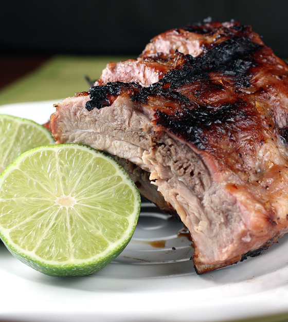 It takes longer to marinate these finger-licking-good, Asian-style ribs than to cook them.