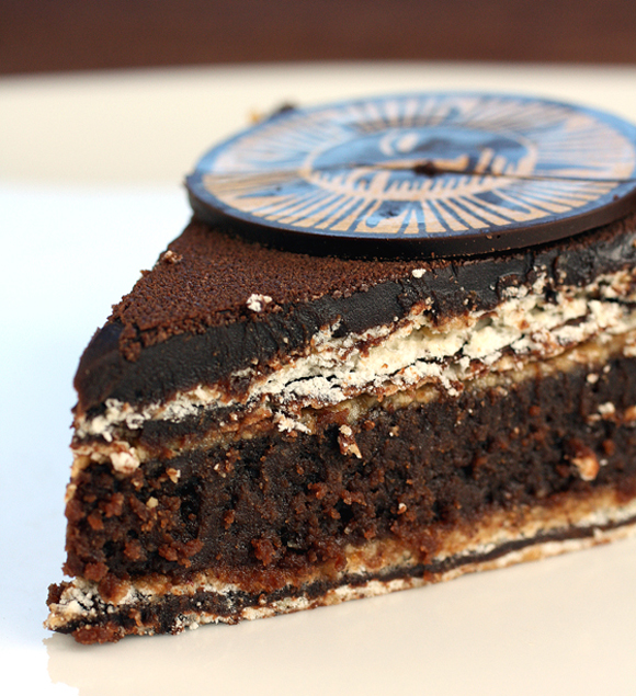 The magnificent, but pricey, Torte au Chocolat.