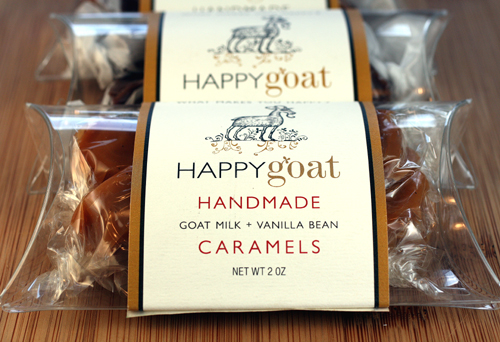Happy Goat Caramels made in San Francisco.
