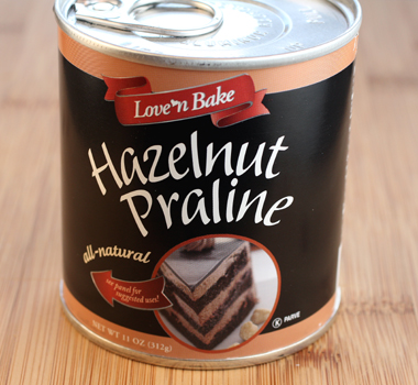 Hazelnut spread with the consistency of natural peanut butter.