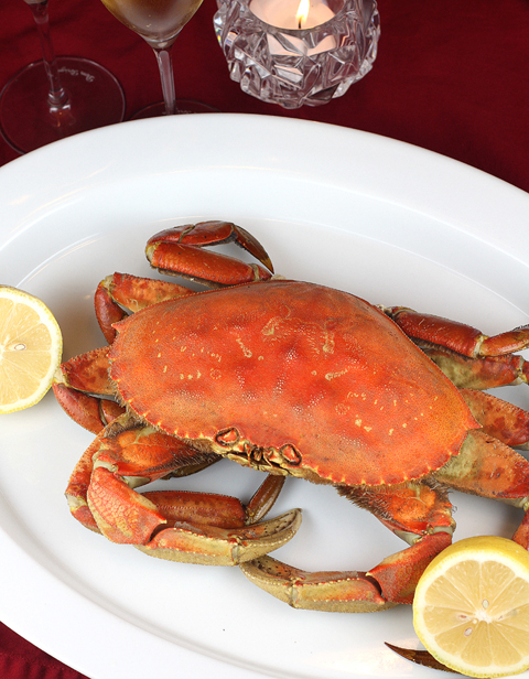 Ring in the New Year with Dungeness crab cooked in beer.