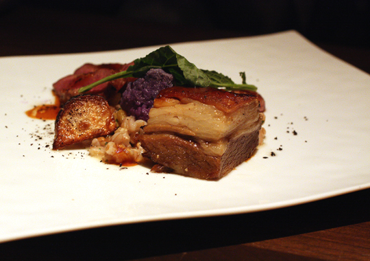 Lamb belly, which must be tried to be believed.