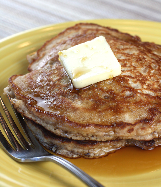 Fluffy, hearty pancakes from Jack & Jason mixes.