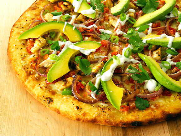 The Mexican pizza at ZPizza in San Francisco. (Photo courtesy of the restaurant)