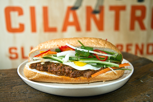 Bun Mee's version of a Vietnamese Sloppy Joe. (Photo courtesy of James "Slim'' Dang) Bun Mee's version of a Vietnamese Sloppy Joe. (Photo courtesy of James "Slim'' Dang)