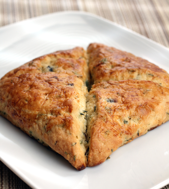 Mushroom-thyme savory scone from Pastry Smart.