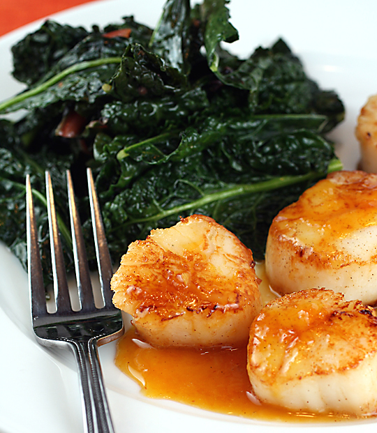 A scallop dish that will make any day a whole lot better.