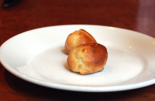 Classic gougeres to welcome you.