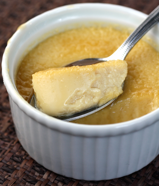 A spoonful of maple custard will make any day better.