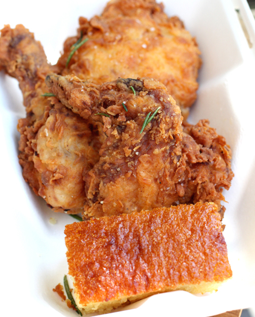 Ad Hoc's fabulous fried chicken -- now available to-go three days a week.