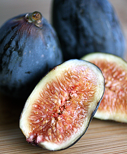 Fresh figs are a thing of beauty.