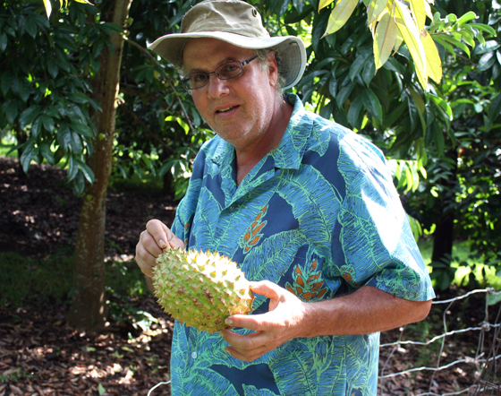 Tropical fruit farmer Ken Love knows everything there is to know about fruit in Hawaii.