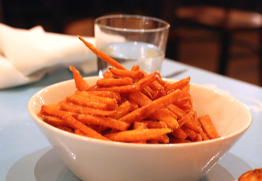 Perfect sweet potato fries.