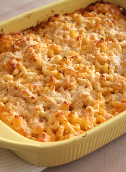 Not surprisingly, the kids at the party inhaled the mac 'n' cheese.