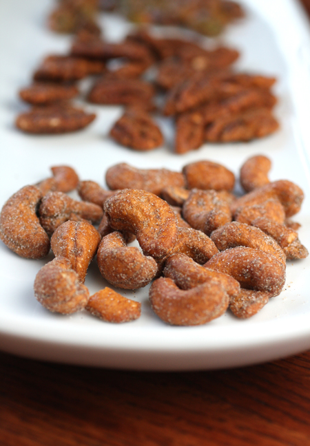 Cashews roasted and flavored with the sweet warmth of cardamom.