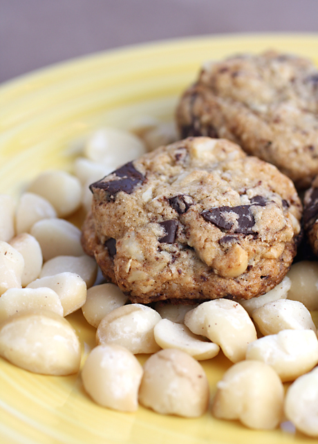 Macadamia nuts direct from Hawaii star in these indulgent cookies.