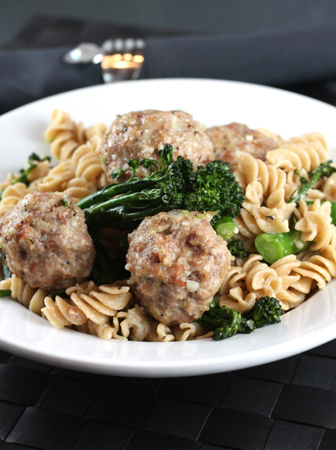 A plethora of meatballs to dig into.