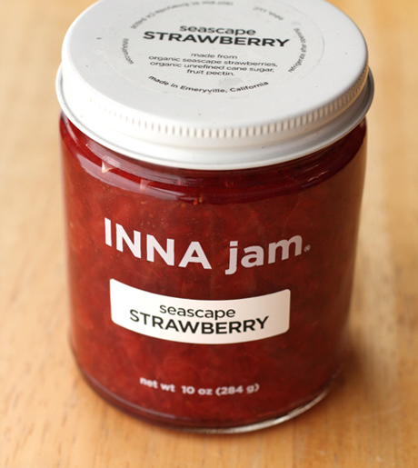 Artisan strawberry jam by Inna Jam.