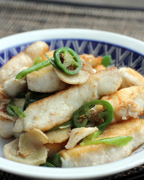 Dig in with your chopsticks to this succulent five-spice flavored halibut.