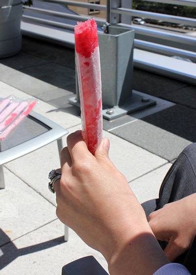 A boozy Otter Pop for a good cause. (Photo courtesy of the Four Seasons San Francisco)